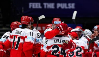 Dänen schlagen Supermacht: "Verrückte" Eishockey-Sensation bringt WM-Gastgeber zum Ausrasten