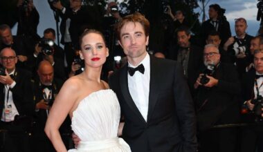 Am Arm von Robert Pattinson: Jennifer Lawrence strahlt in Cannes