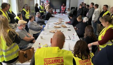 Zivilbeschäftigte bei US-Armee in Wiesbaden im Warnstreik