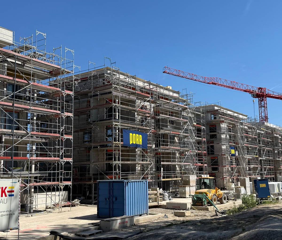 VIVAWEST feiert Bergfest für großes Wohngebiet in Bochum