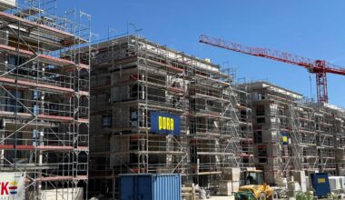 VIVAWEST feiert Bergfest für großes Wohngebiet in Bochum