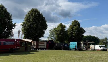 Wikingerschiffe und Mittelaltermarkt am Kemnader See in Bochum