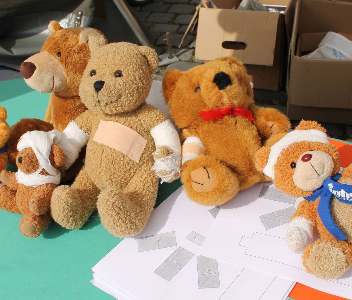 Kuscheltiere werden in Münster verarztet