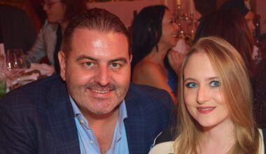 Leo und Jackie Lugner mit Filmstars auf Red Carpet