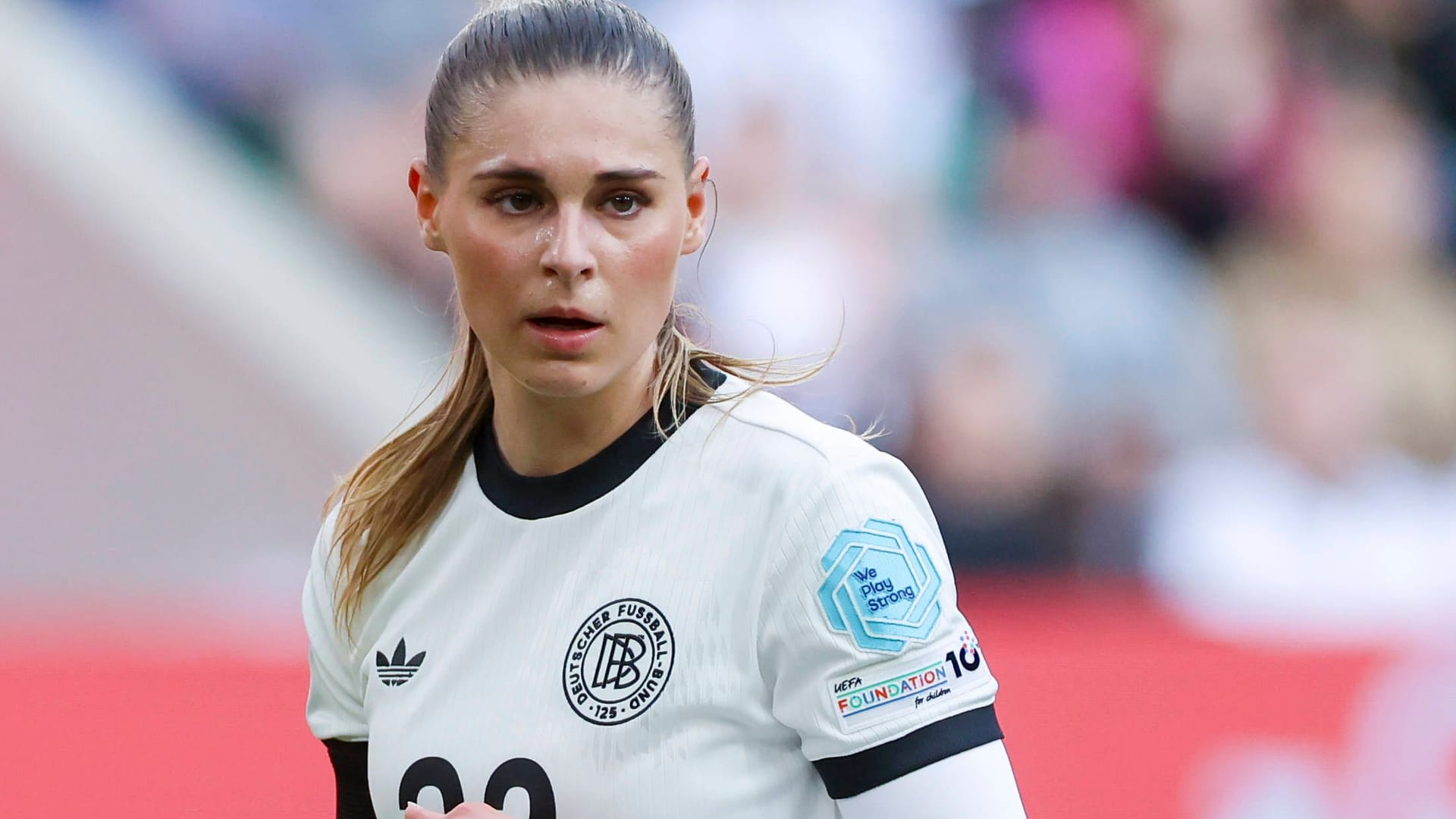 Jule Brand: Sie zählt im DFB-Team zu den Leistungsträgerinnen.