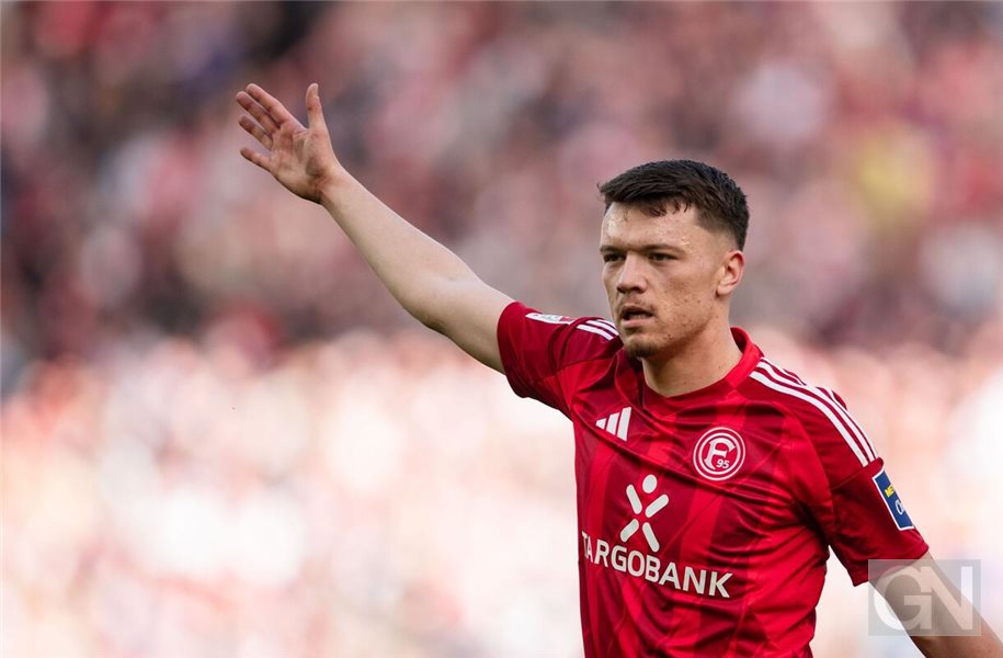 Kehrt von Fortuna Düsseldorf nach Wolfsburg zurück: Dzenan Pejcinovic. Foto: Marius Becker/dpa