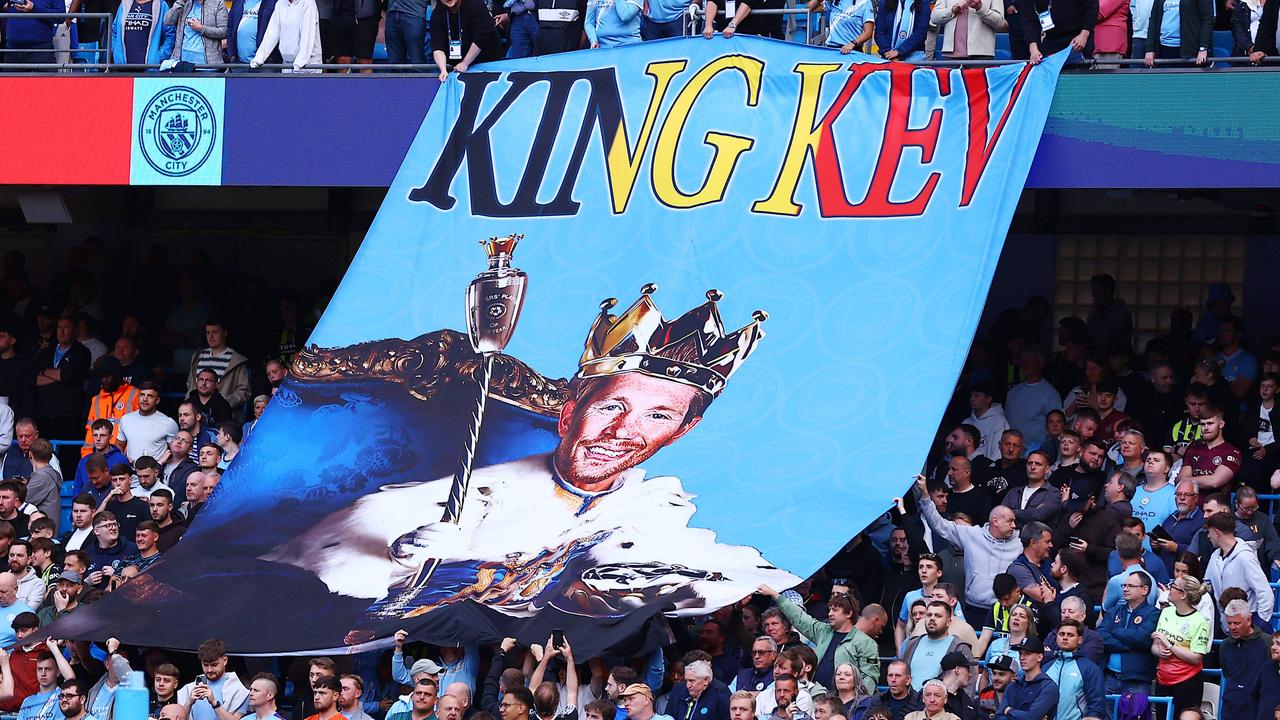 37. Spieltag in der Premier League: De Bruyne verabschiedet sich mit Sieg aus Manchester