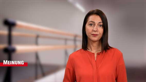 Nastasja Möller, NDR Hamburg, kommentiert Vorwürfe gegen Demis Volpi. © NDR 