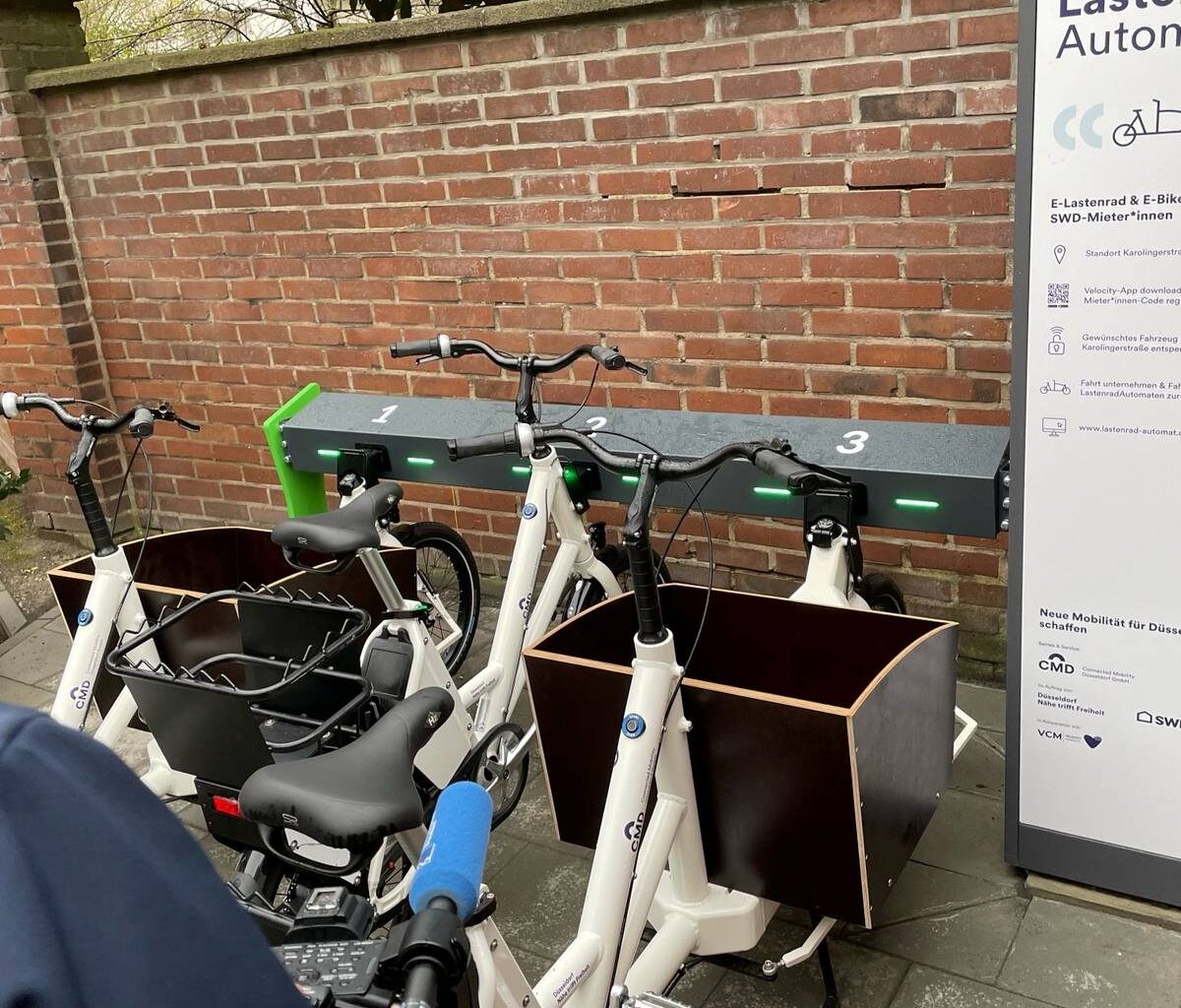 Lastenräder auch in Betrieben beliebt