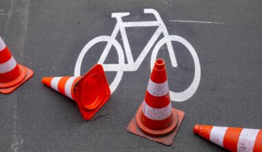 Weiter warten auf Radweg in Berlin-Rummelsburg