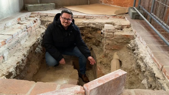 Eine archäologische Ausgrabungsstätte © NDR Foto: Carlotta Smok
