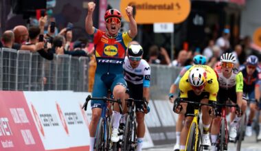 Sieg im Schlusssprint: Pedersen gewint die erste Giro-Etappe