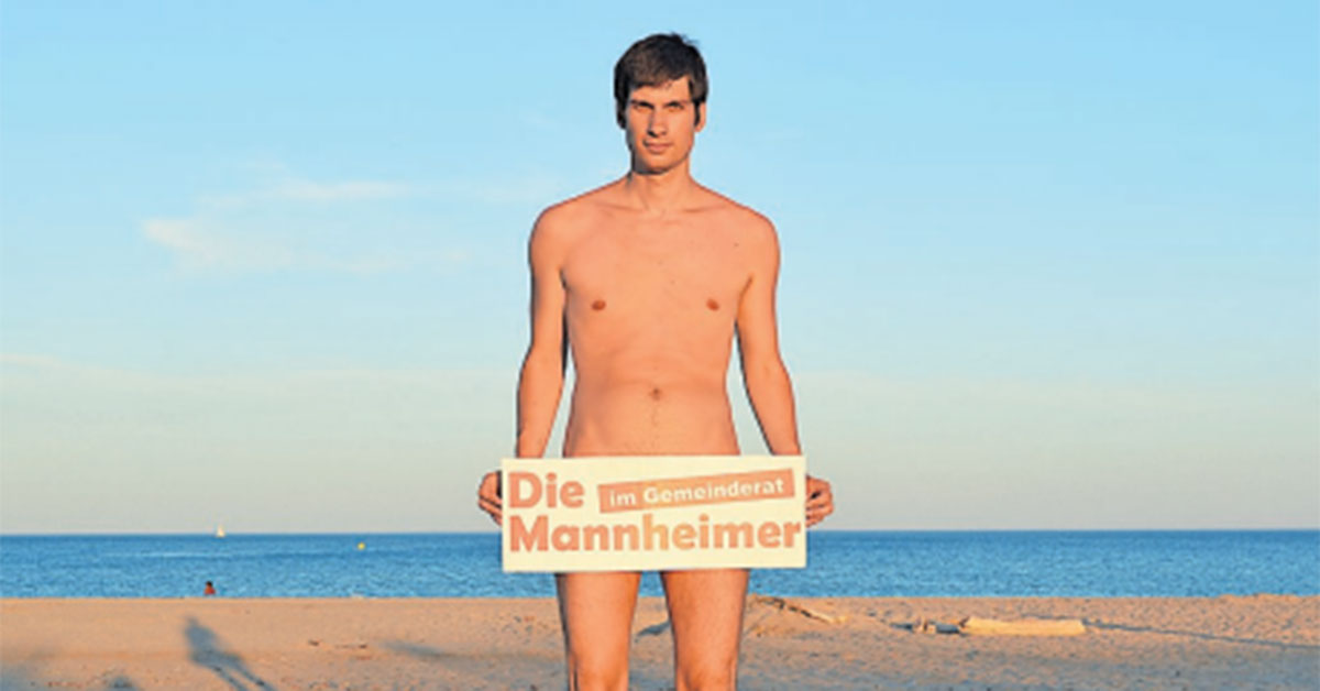 Stadtrat aus Mannheim ruft zu FKK-Swinger-Urlaub auf