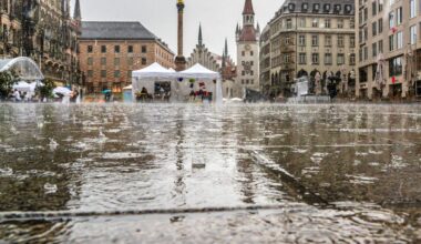 Regen am Morgen – kaum Sonne