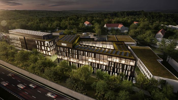 Großes Bauprojekt  in Stuttgart: Deutschlands größter einfach gebauter Bürokomplex entsteht in Stuttgart