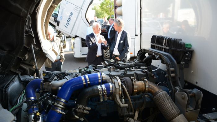 Erneuerbare Energien: Experten in Esslingen: Lkw fahren künftig elektrisch und mit Wasserstoff