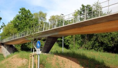 Innovation in Stuttgart: Brückenfest auf einzigartigem Steg zwischen zwei Stuttgarter Stadtteilen