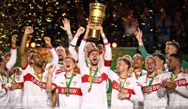 Finale in Berlin: Lange Party-Nacht: VfB mit Cup-Triumph gegen Arminia-Helden - Nachrichten