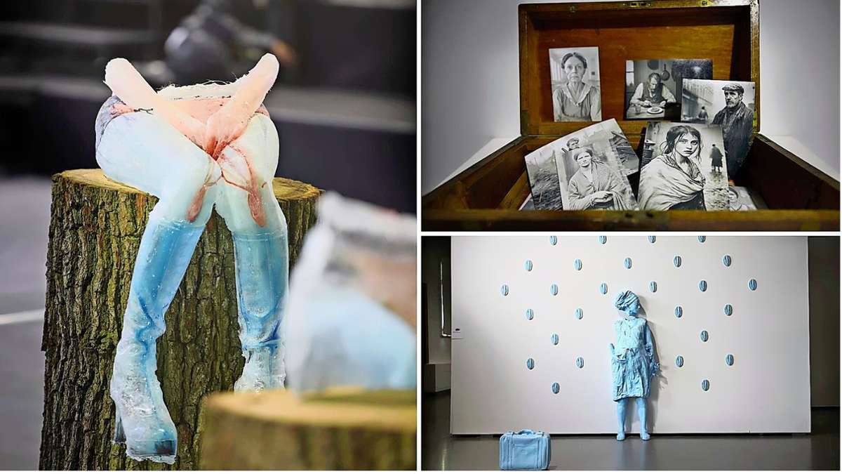 Triennale Fellbach: Kunstschau: „Das Kleid ist mit Syphilisbakterien bearbeitet“ - KRZ Plus