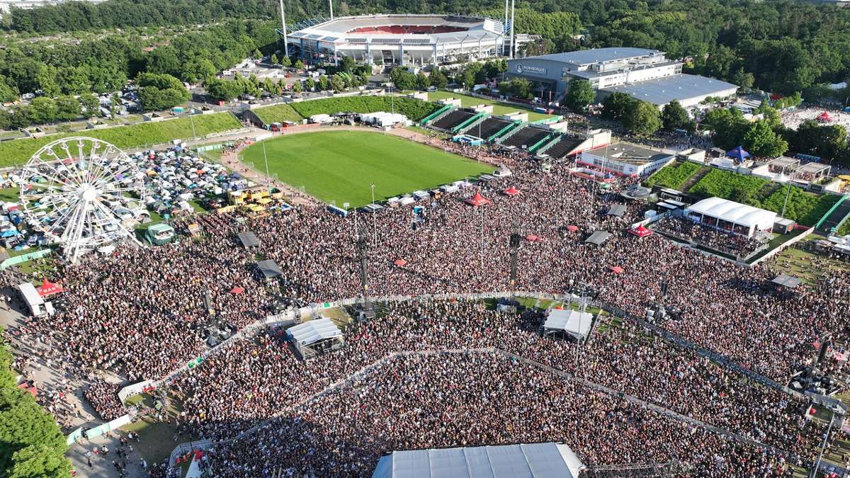 Festival ist ausverkauft: 30. Jubiläum von Rock im Park: 88.500 Fans in Nürnberg erwartet