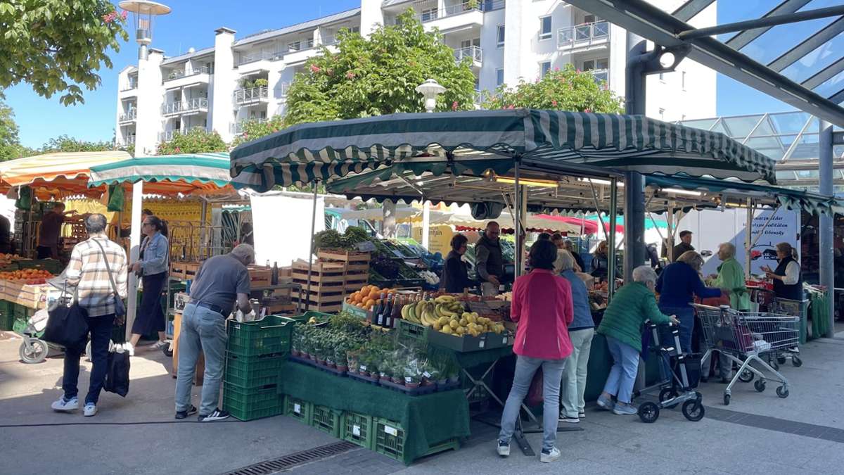 Wochenmarkt in Sillenbuch: Schwätzen, bummeln, naschen – darum ist der Wochenmarkt so beliebt
