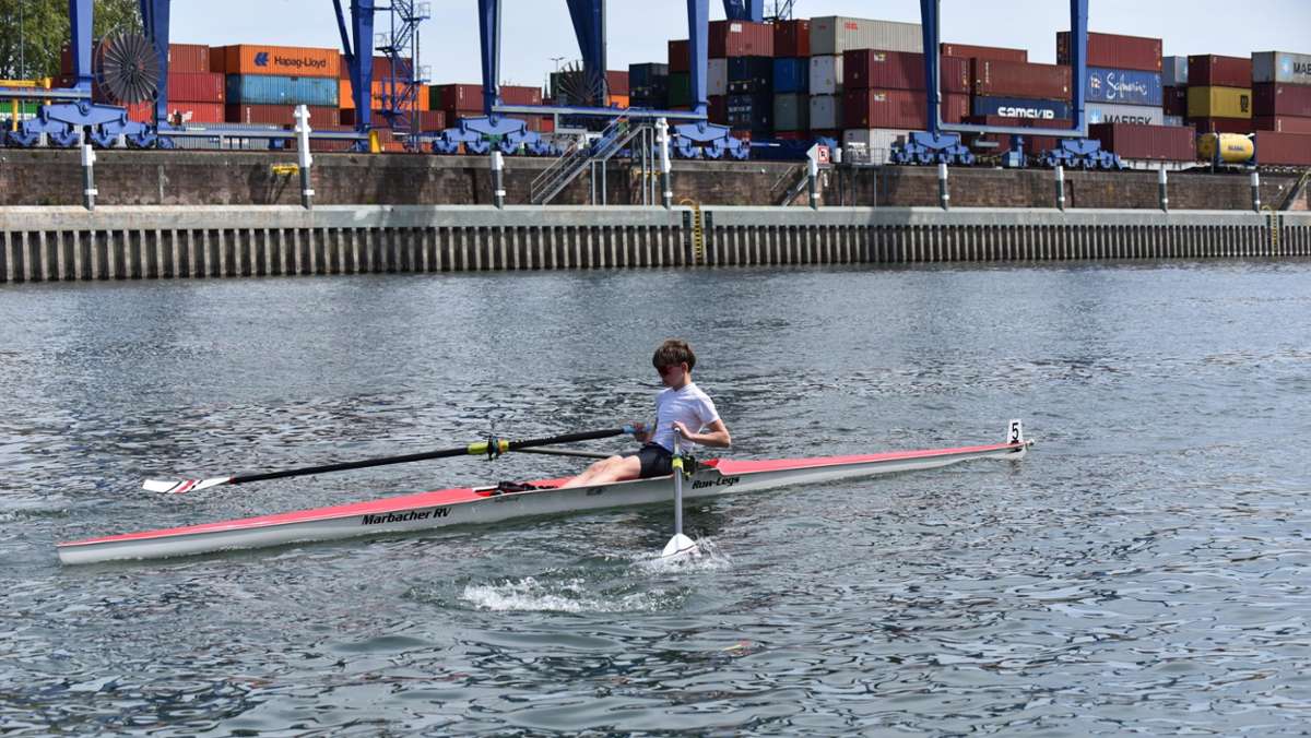 Marbach: MRV Ruderer starten in Mannheim in die Saison