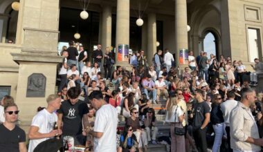 Feiern vor dem Stadtpalais: Erste Termine für Palais Après auf der Freitreppe stehen fest