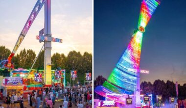 Frühlingsfest in Stuttgart: 21-Jährige steckt 30 Minuten in Fahrgeschäft fest: „Hatte schöne Aussicht“