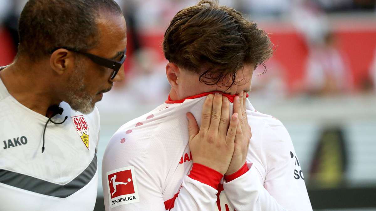 Nach üblem Tritt gegen VfB-Star: Große Sorgen um Angelo Stiller