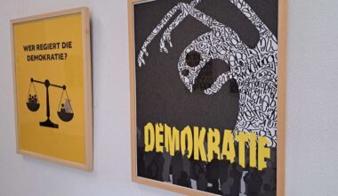 Pro-Demokratie-Plakate in Stuttgart: Schüler zeigen Haltung – und werden von AfD als „Heuchler“ verunglimpft