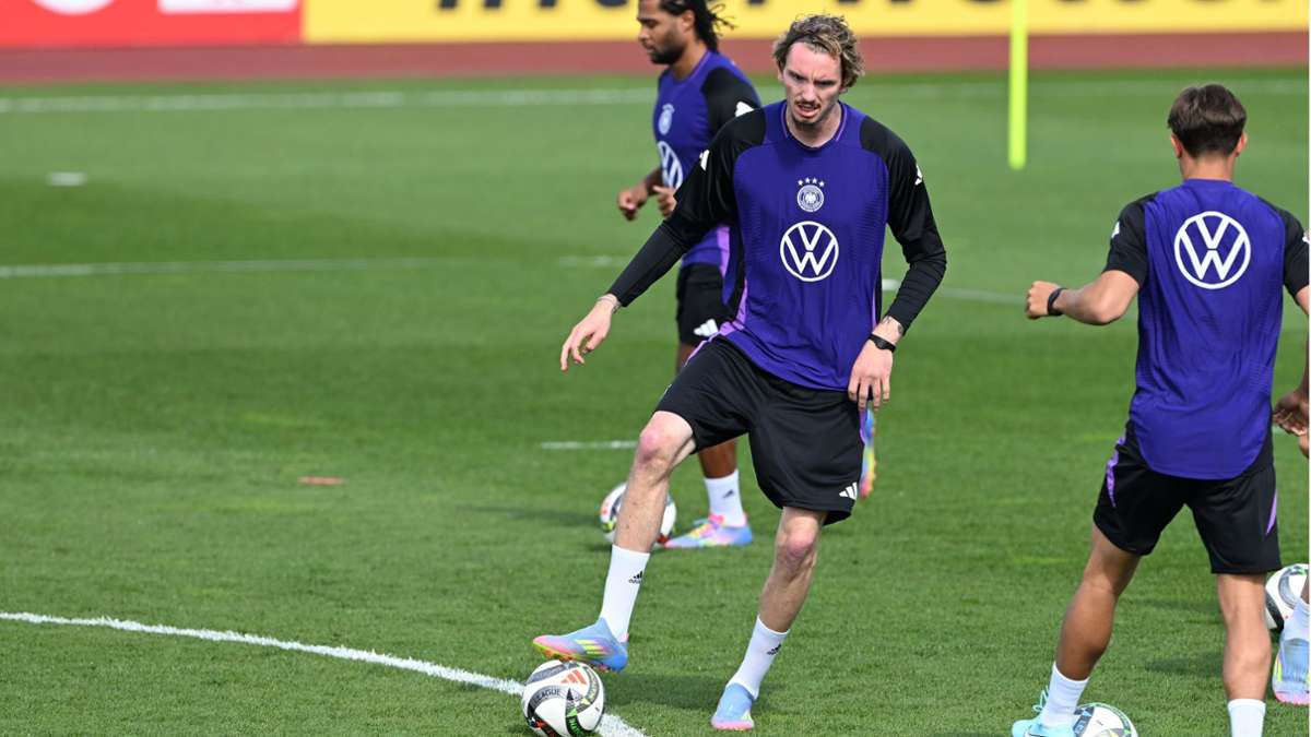 Nationalmannschaft: So läuft Nick Woltemades erstes Training im DFB-Kreis