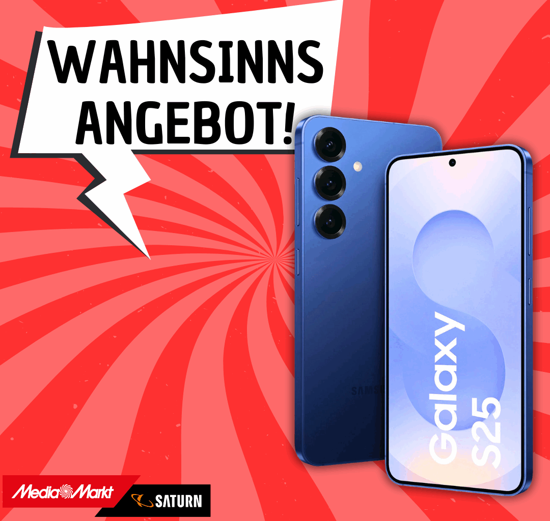 Samsung Galaxy S25 im begrenztem Angebot bei MediaMarkt ⋆ delamar.de
