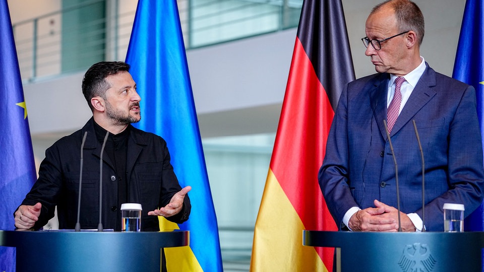 Ukraine-News: Merz will Ukraine bei Waffenproduktion unterstützen