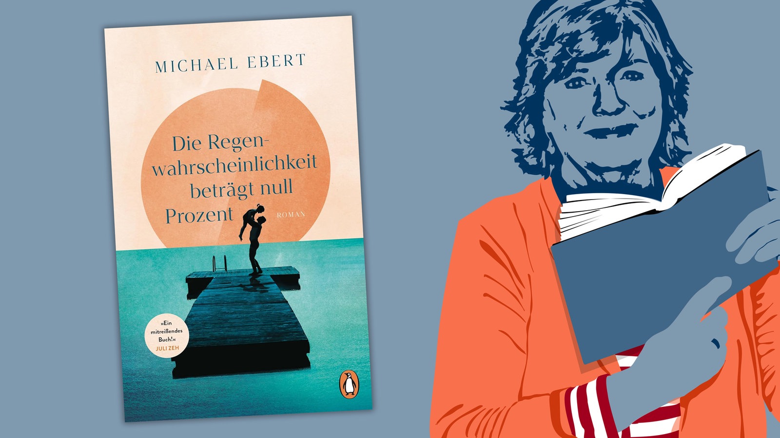 Buchtipp: Michael Ebert - Die Regenwahrscheinlichkeit beträgt null Prozent - Buchtipp - Radio