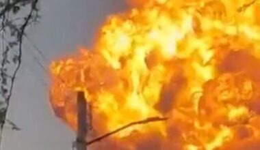 14:46 13 Treibstofftanks explodieren zu riesigem Feuerball - N-TV