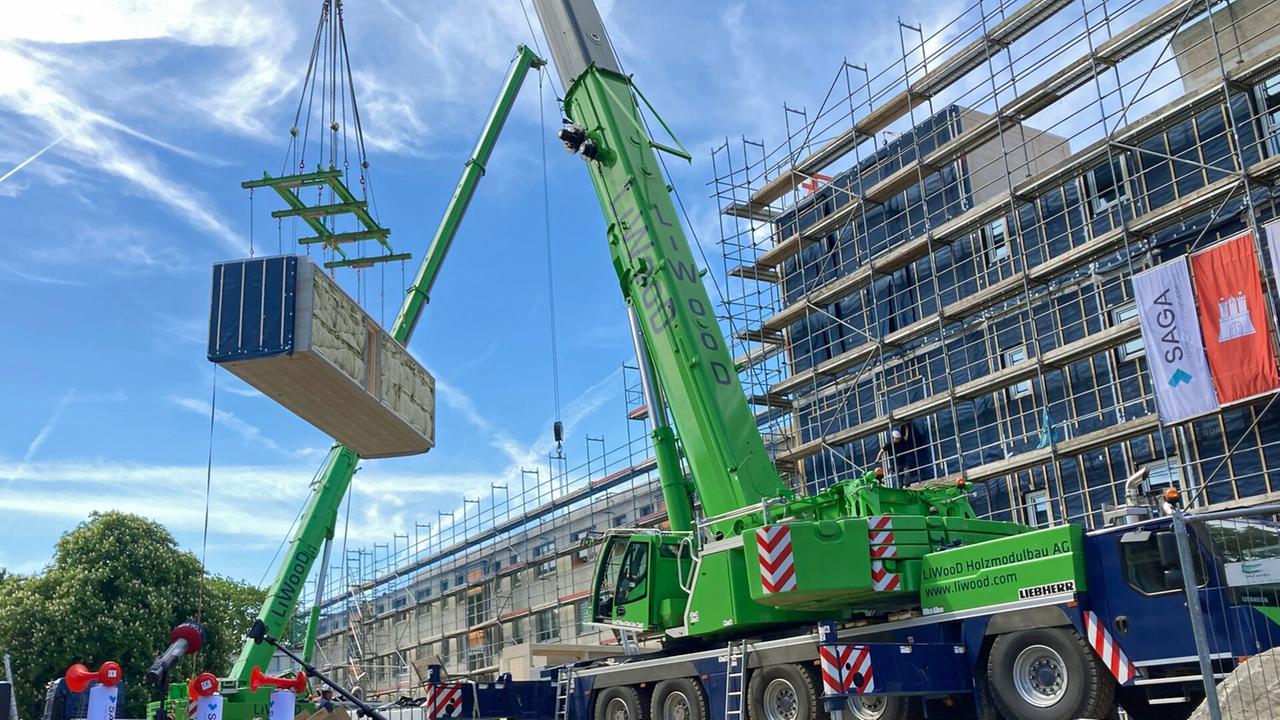 Hamburg: SAGA setzt neue Wohnungen auf bestehende Bauten