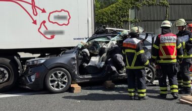 Hamburg: Schwerer Verkehrsunfall auf der A25 in Hamburg