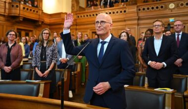 Tschentscher als Erster Bürgermeister Hamburgs wiedergewählt