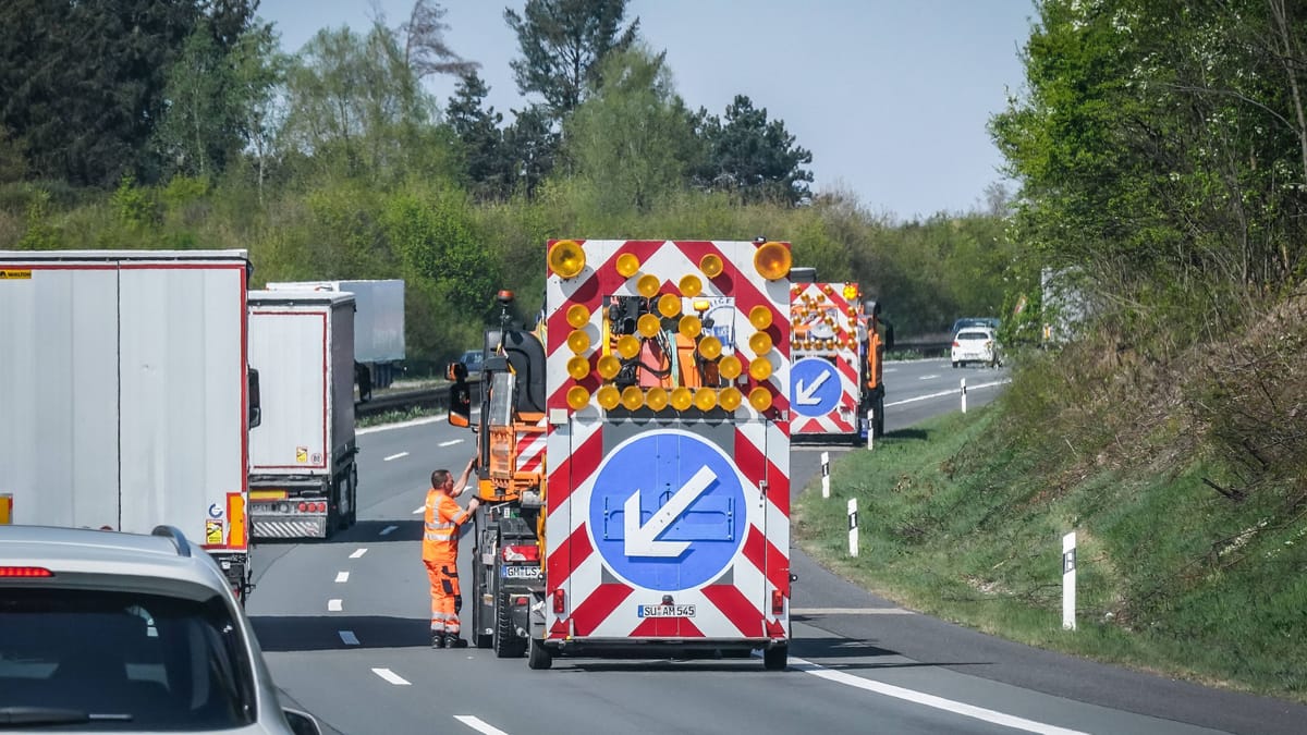Fahrbahn wird saniert – Hier droht Stau bis Juni