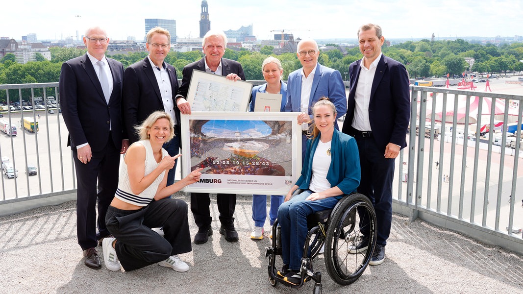 amburg stellt Olympia-Pläne vor - HSV bekommt neues Stadion | NDR.de - Sport