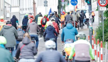 Große Fahrraddemo am Freitagabend in Nürnberg
