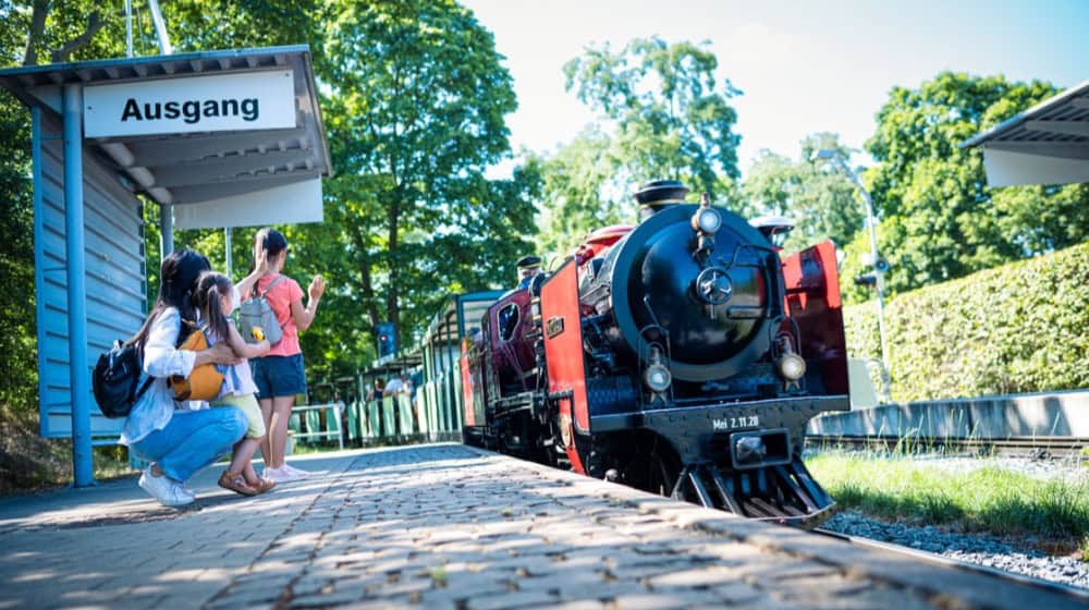 Großes Fest bei der Parkeisenbahn Dresden