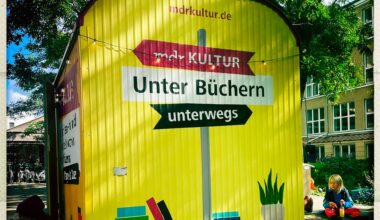 Podcast on tour: "Unter Büchern unterwegs"