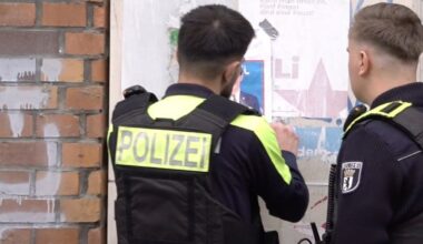 Plakat von ermordetem Deutsch-Israeli in Berlin