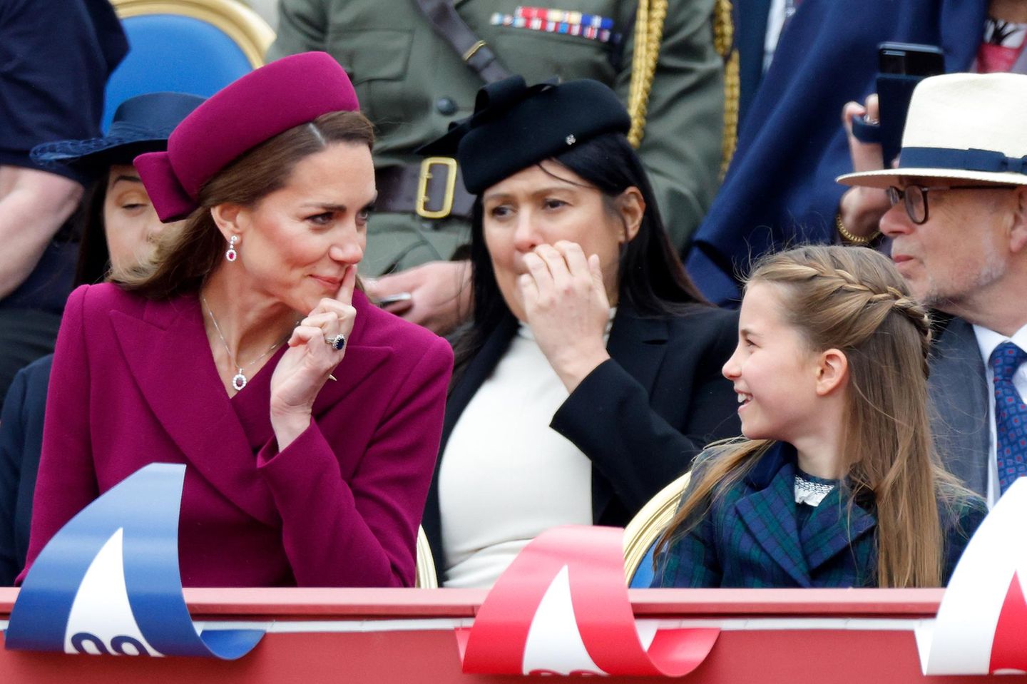 Catherine, Princess of Wales, und Prinzessin Charlotte