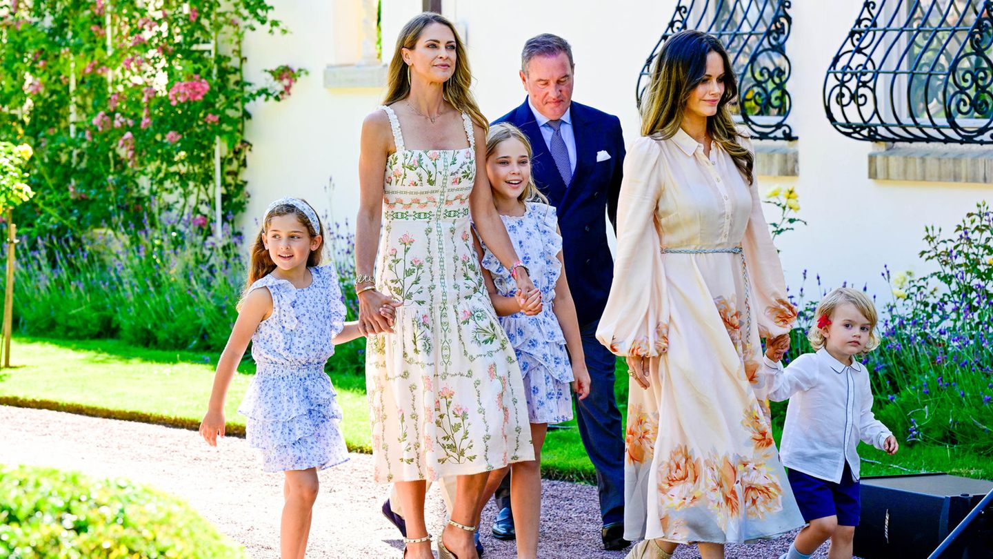Prinzessin Madeleine + Chris O'Neill: Tochter Adrienne feiert royale Premiere