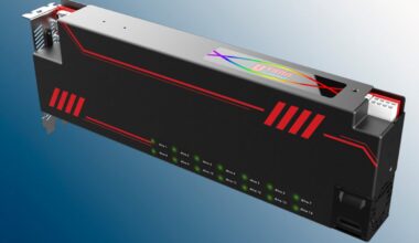 PCIe-5.0-Steckkarte für 28 M.2-SSDs: 109 GByte/s und bis zu 400 Watt