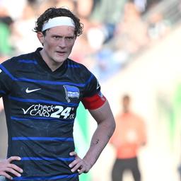 Herthas Fabian Reese enttäuscht im Spiel gegen Münster | Bild: IMAGO/Team 2