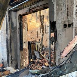 Blick in das Kulturhaus nach dem Brand (Foto: rbb/Fösch)