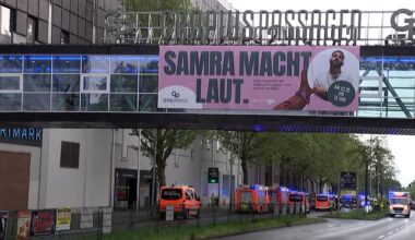 Berlin: Gropius-Passagen: 13 Verletzte bei Konzert von Rapper Samra in Neukölln
